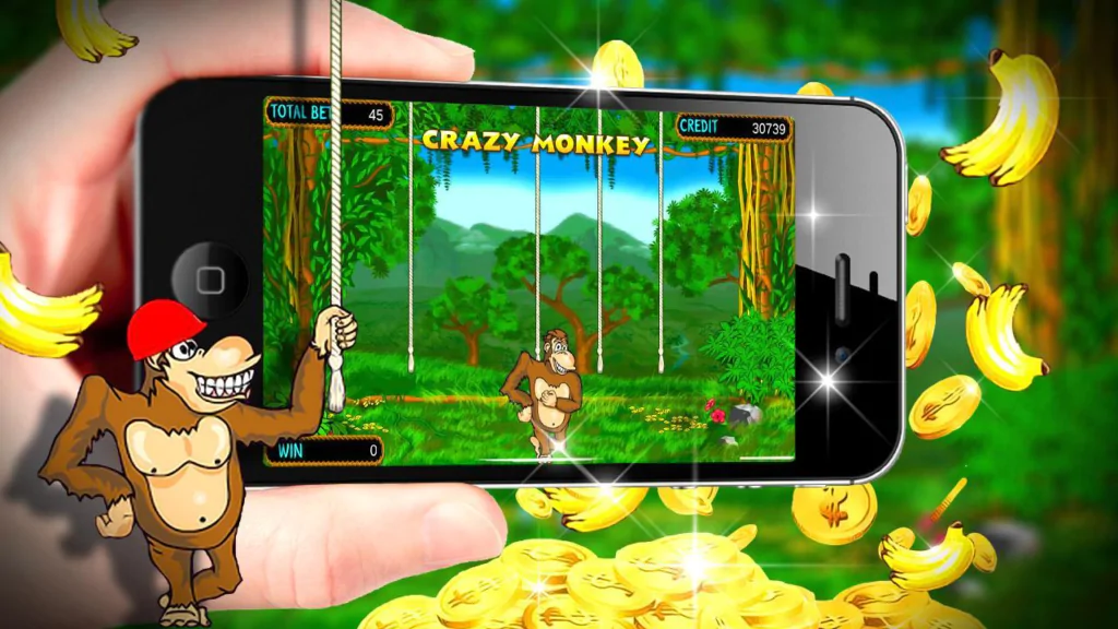Crazy Monkey mobil verzió