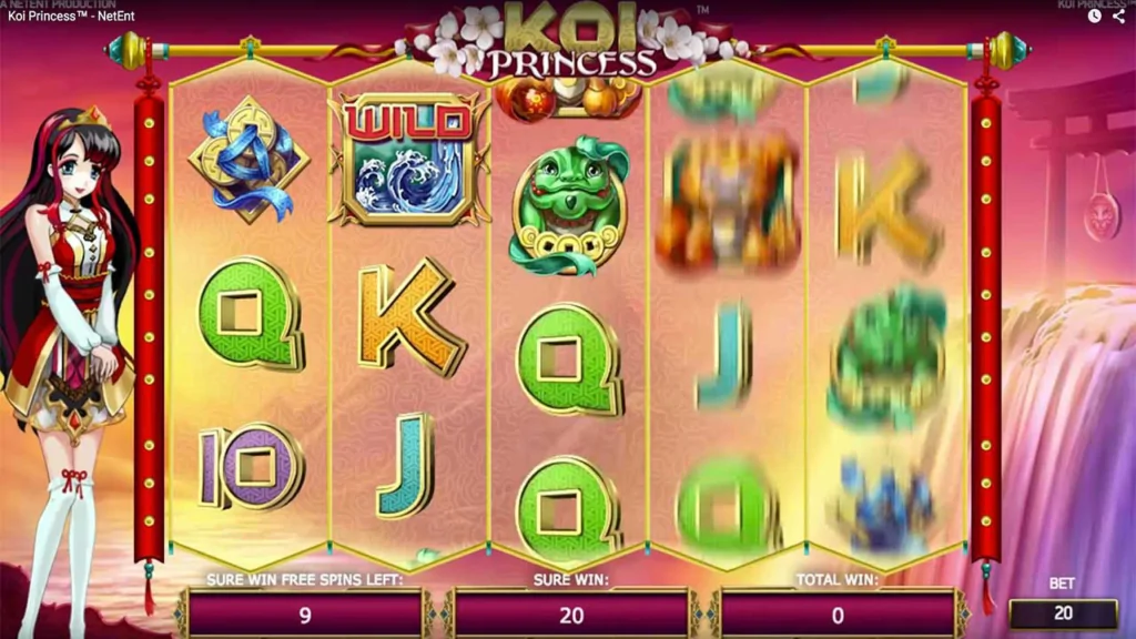 Koi Princess Szimbólumok