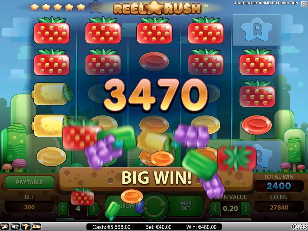 Reel Rush Szimbólumok