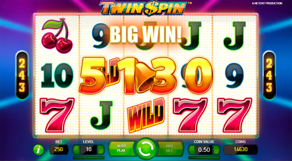 Twin Spin Szimbólumok